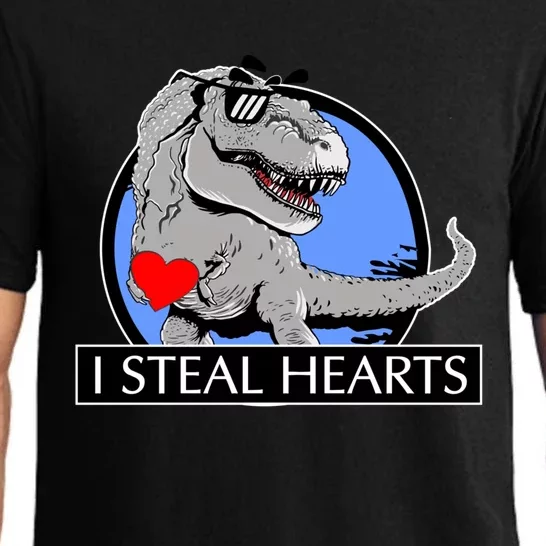 I Steal Hearts Dino Rex Gift Pajama Set