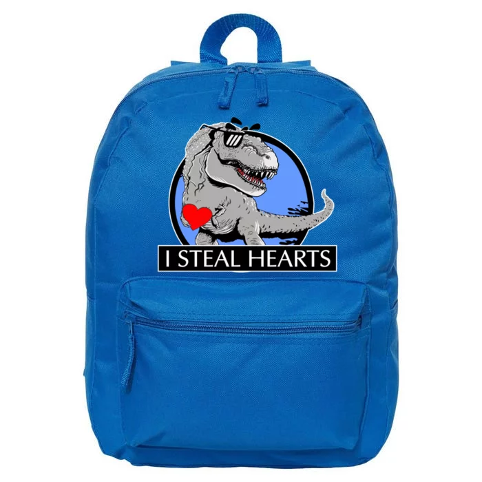 I Steal Hearts Dino Rex Gift 16 in Basic Backpack