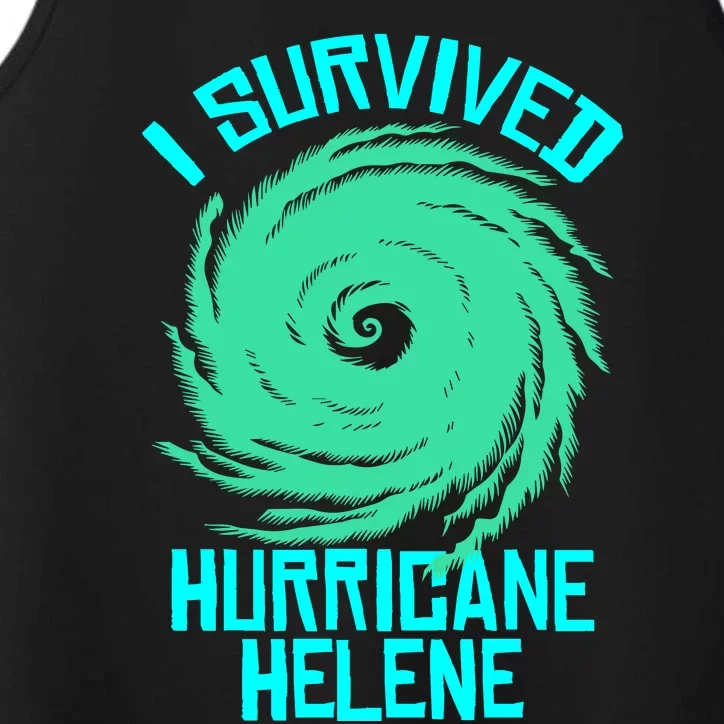 I Survived Hurricane Helene Florida 2024 Performance Tank