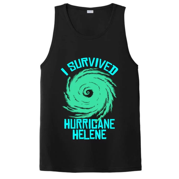 I Survived Hurricane Helene Florida 2024 Performance Tank