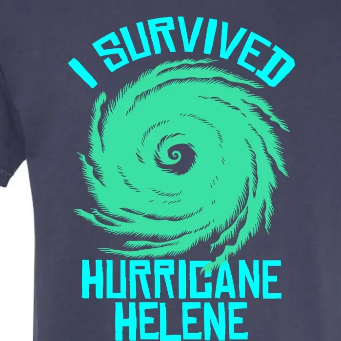 I Survived Hurricane Helene Florida 2024 Garment-Dyed Heavyweight T-Shirt