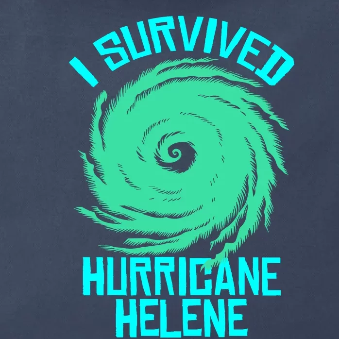 I Survived Hurricane Helene Florida 2024 Zip Tote Bag