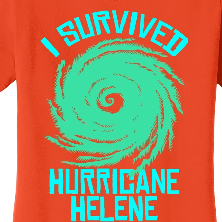 I Survived Hurricane Helene Florida 2024 Women's T-Shirt