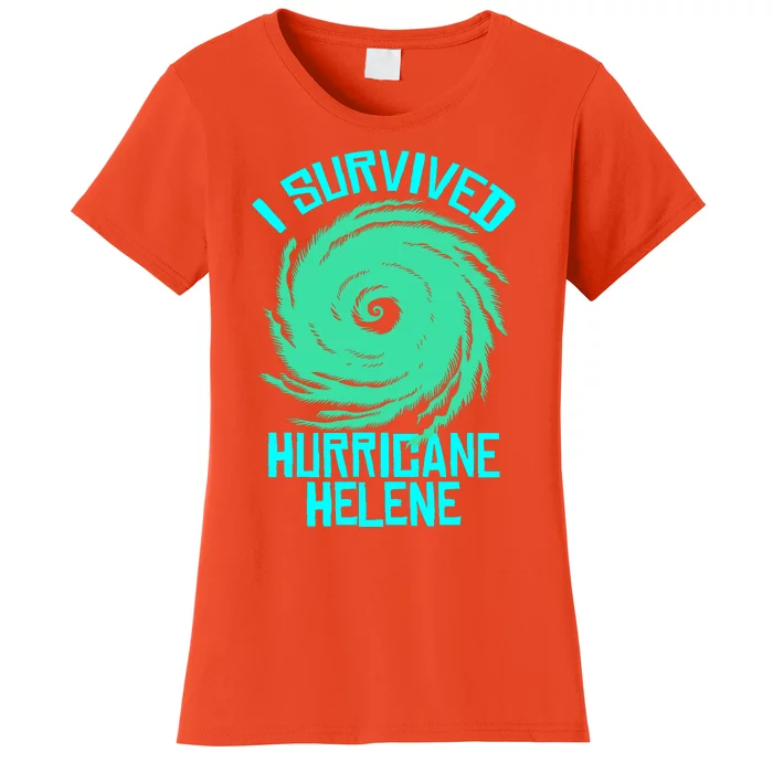 I Survived Hurricane Helene Florida 2024 Women's T-Shirt