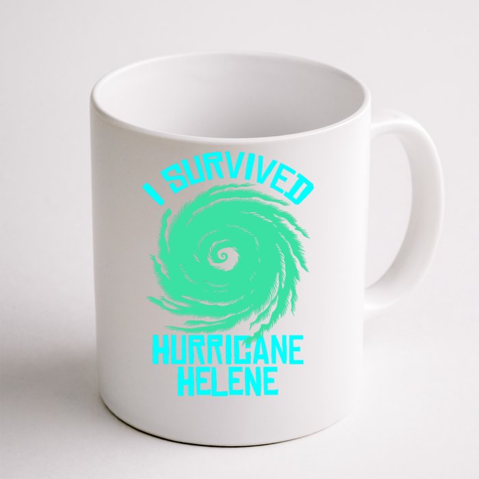 I Survived Hurricane Helene Florida 2024 Front & Back Coffee Mug