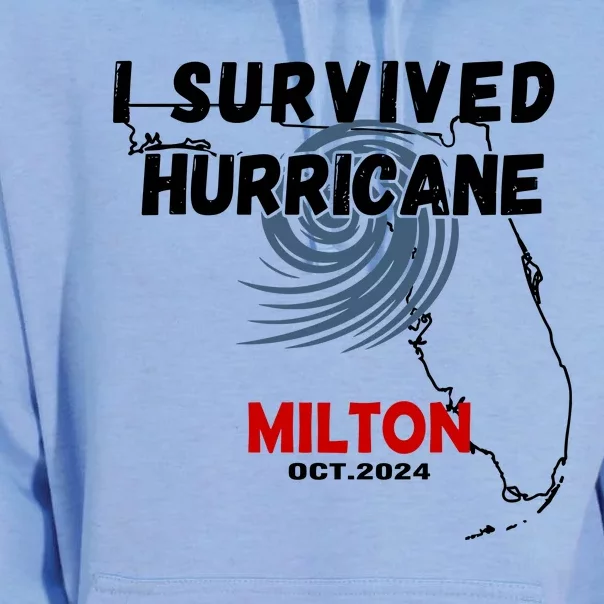 I Survived Hurricane Milton Oct 2024 Unisex Surf Hoodie