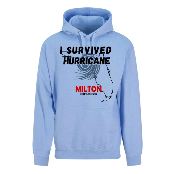 I Survived Hurricane Milton Oct 2024 Unisex Surf Hoodie