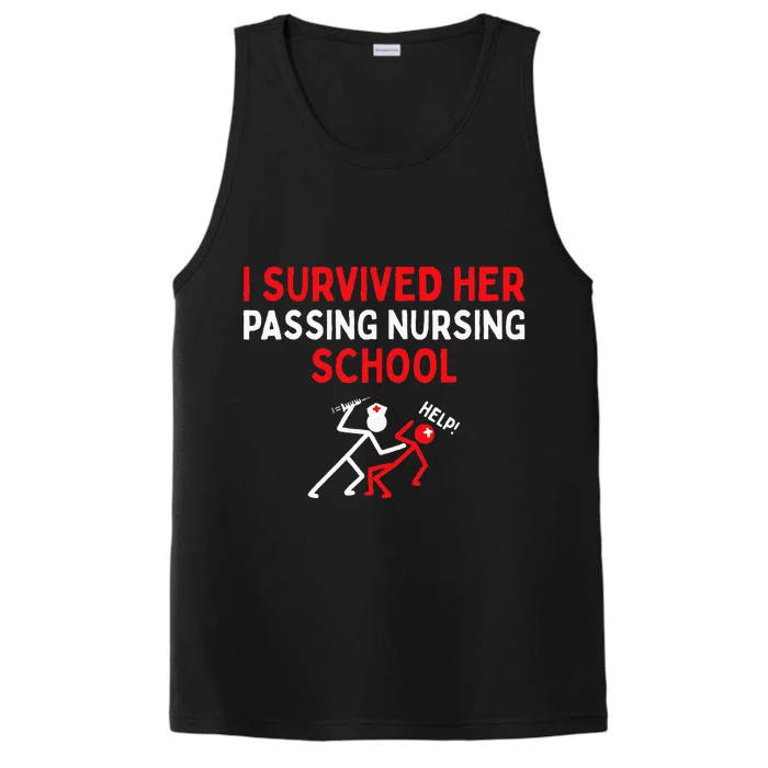 I Survived Her Passing Nursing School Graduate Nurse Performance Tank