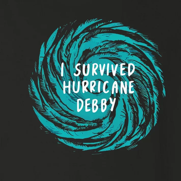 I Survived Hurricane Debby 2024 Florida Toddler Long Sleeve Shirt