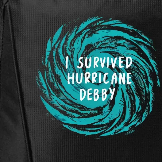 I Survived Hurricane Debby 2024 City Backpack