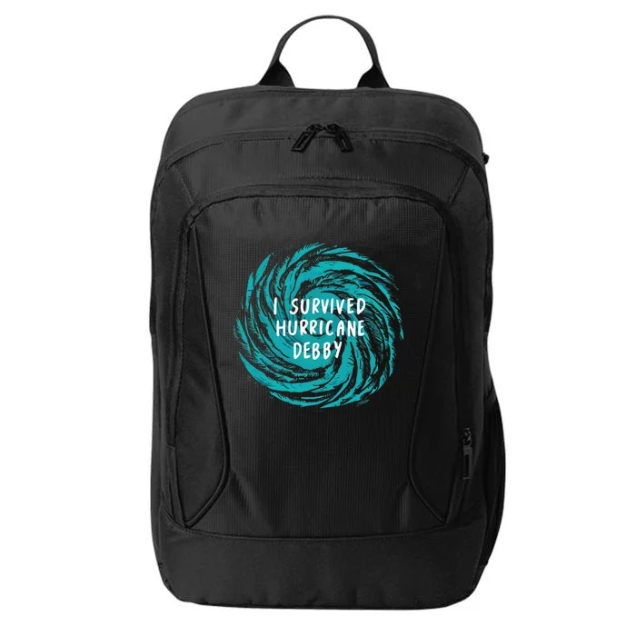 I Survived Hurricane Debby 2024 City Backpack