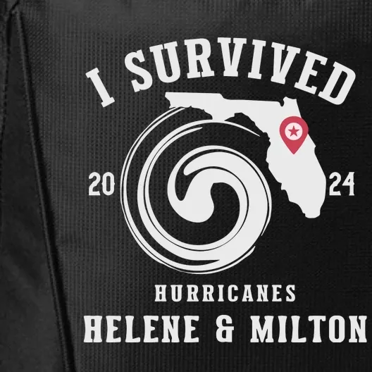 I Survived Hurricane Milton 2024 City Backpack