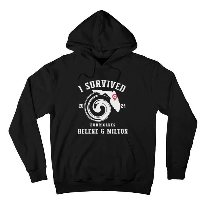 I Survived Hurricane Milton 2024 Tall Hoodie