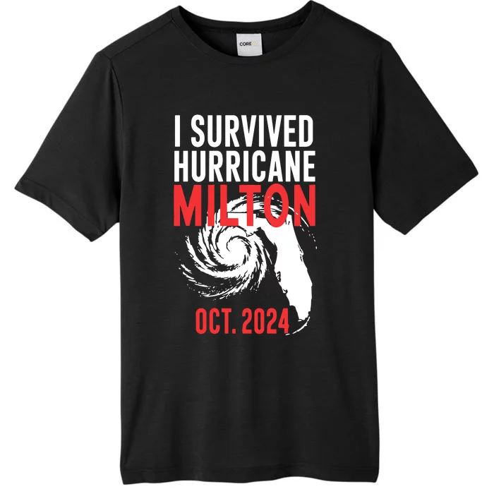 I Survived Hurricane Milton 2024 ChromaSoft Performance T-Shirt