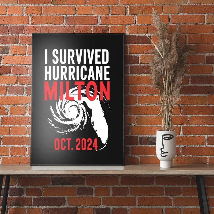 I Survived Hurricane Milton 2024 Poster