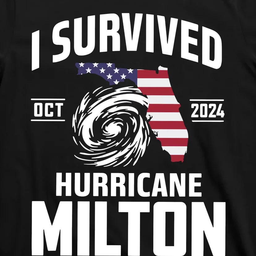 I Survived Hurricane Milton 2024 T-Shirt