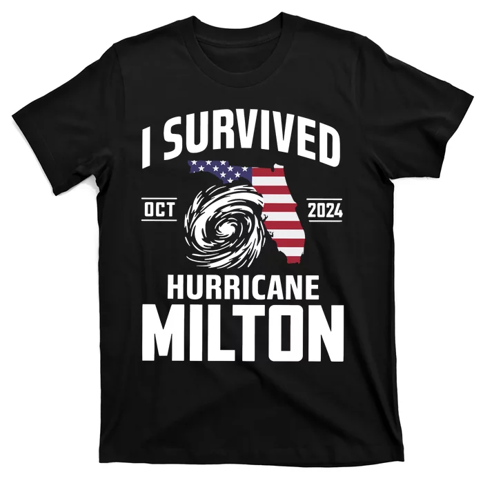 I Survived Hurricane Milton 2024 T-Shirt