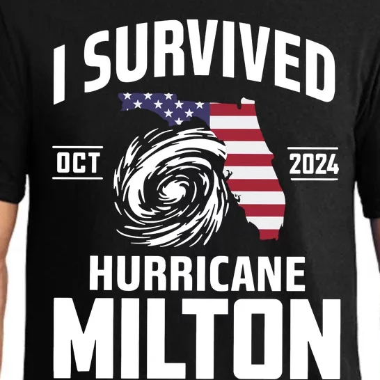 I Survived Hurricane Milton 2024 Pajama Set