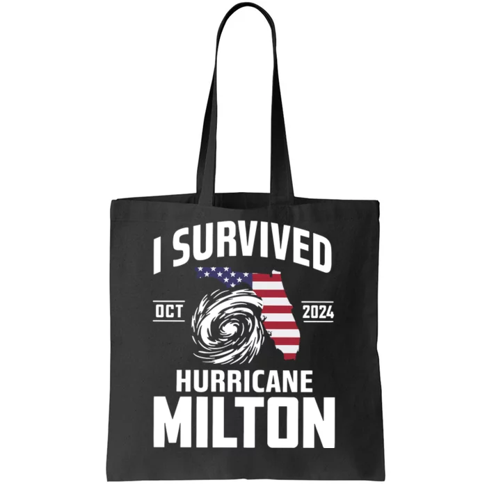 I Survived Hurricane Milton 2024 Tote Bag