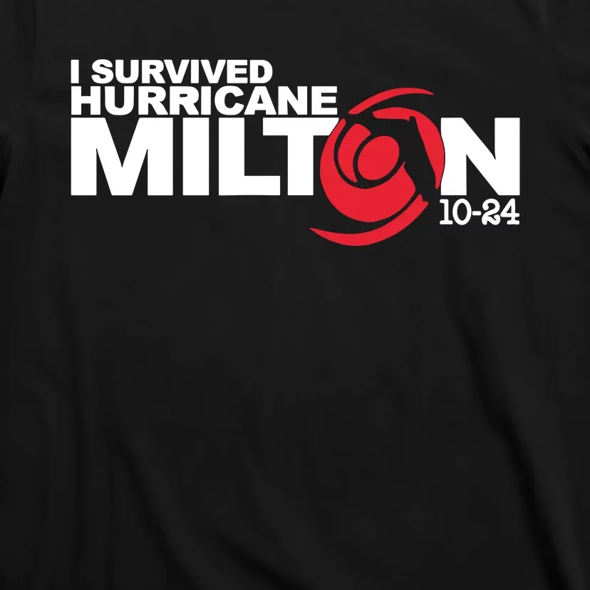 I Survived Hurricane Milton October 2024 T-Shirt