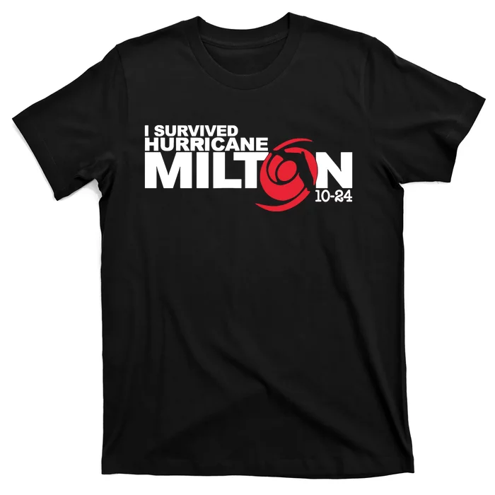 I Survived Hurricane Milton October 2024 T-Shirt