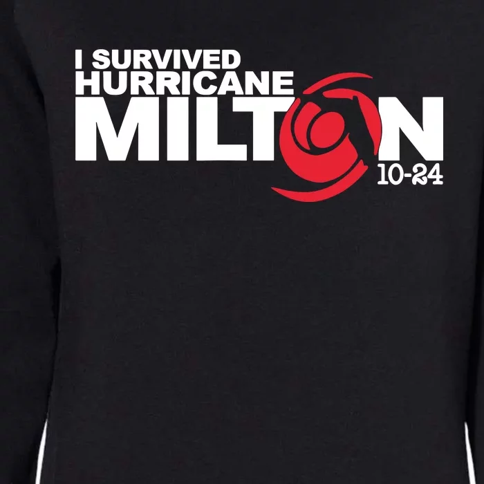 I Survived Hurricane Milton October 2024 Womens California Wash Sweatshirt