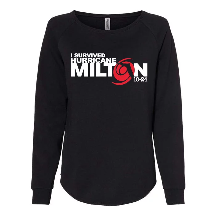 I Survived Hurricane Milton October 2024 Womens California Wash Sweatshirt