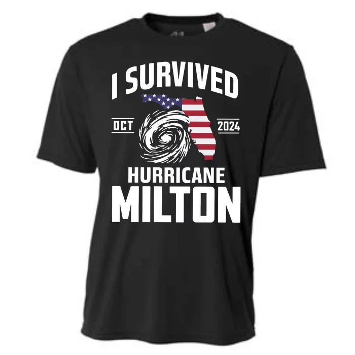 I Survived Hurricane Milton Cooling Performance Crew T-Shirt