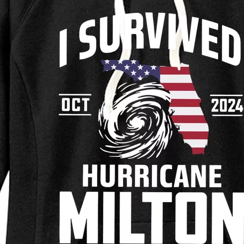 I Survived Hurricane Milton Women's Fleece Hoodie