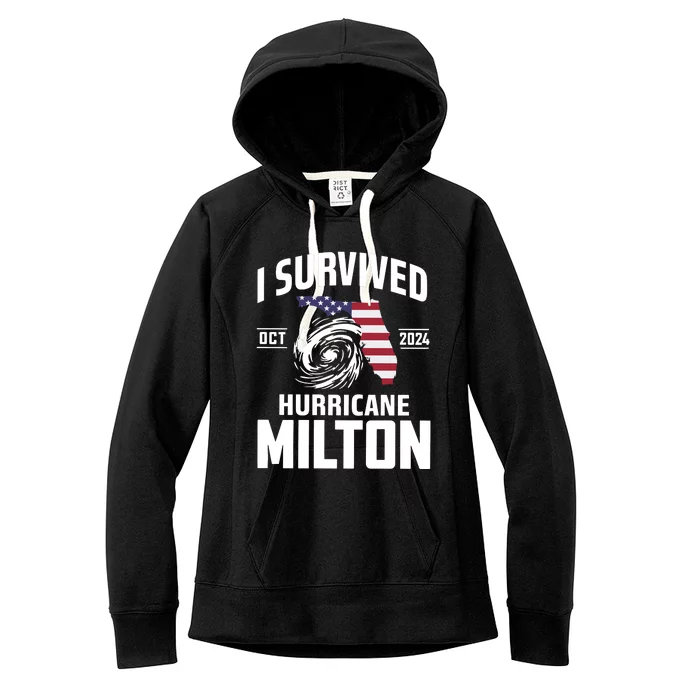 I Survived Hurricane Milton Women's Fleece Hoodie