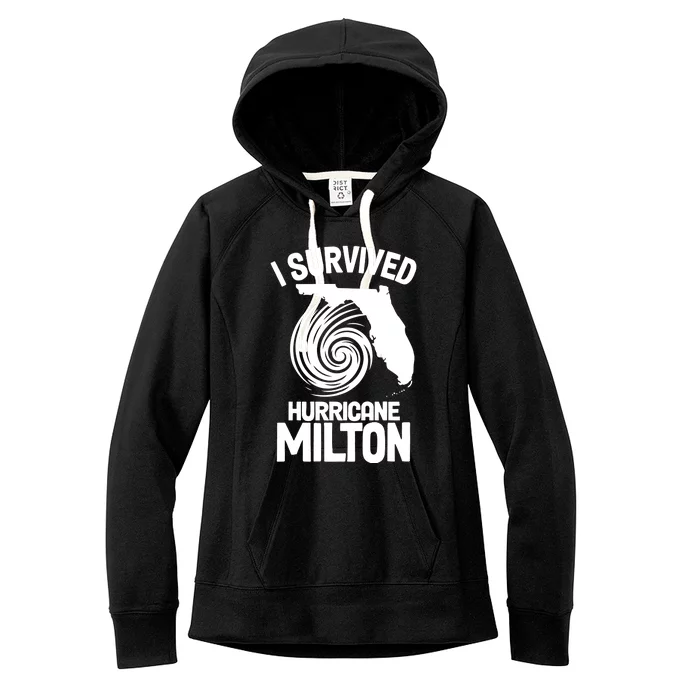 I Survived Hurricane Milton Florida Strong Women's Fleece Hoodie