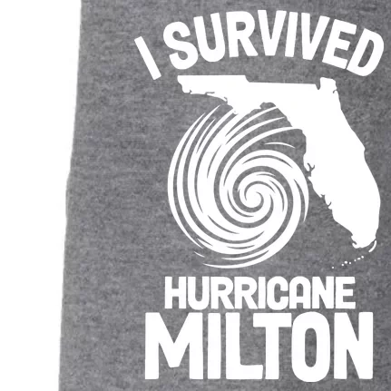 I Survived Hurricane Milton Florida Strong Doggie 3-End Fleece Hoodie