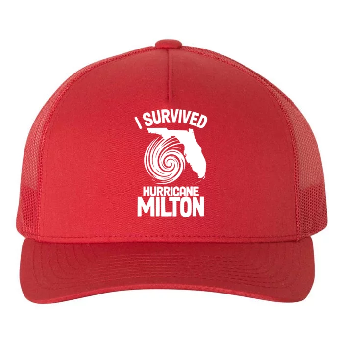 I Survived Hurricane Milton Florida Strong Yupoong Adult 5-Panel Trucker Hat