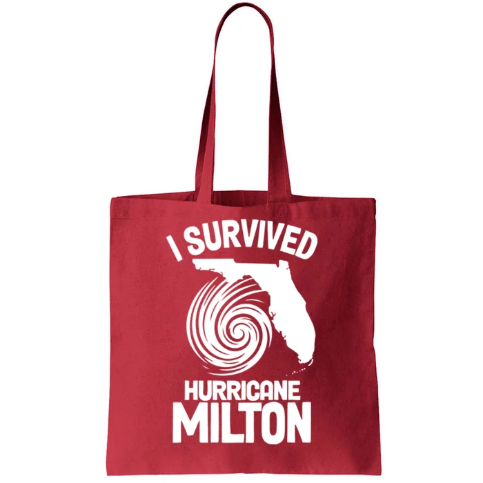 I Survived Hurricane Milton Florida Strong Tote Bag