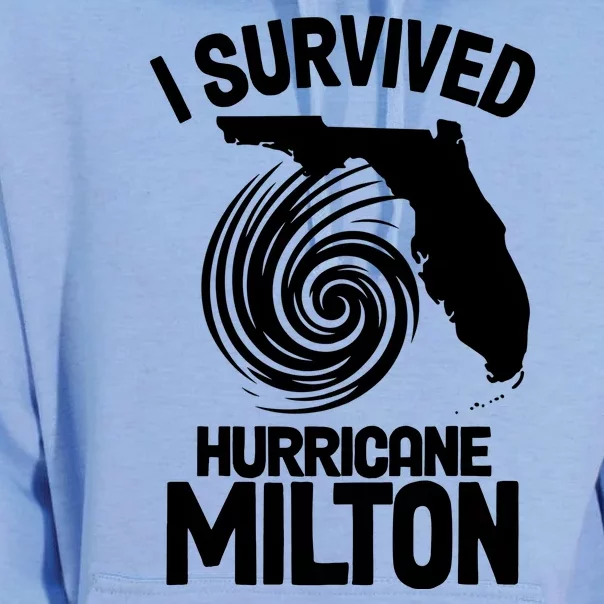 I Survived Hurricane Milton Florida Strong Unisex Surf Hoodie