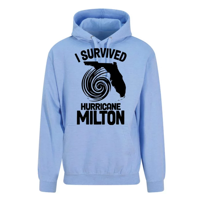 I Survived Hurricane Milton Florida Strong Unisex Surf Hoodie