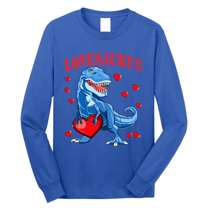 I Steal Hearts Loveasaurus Tgreat Giftrex Dinosaur Valentines Day Funny Gift Long Sleeve Shirt