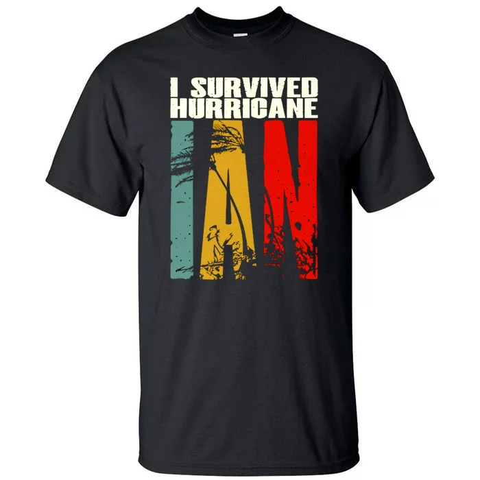 I Survived Hurricane Ian Florida Strong Tall T-Shirt