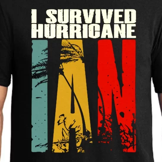 I Survived Hurricane Ian Florida Strong Pajama Set