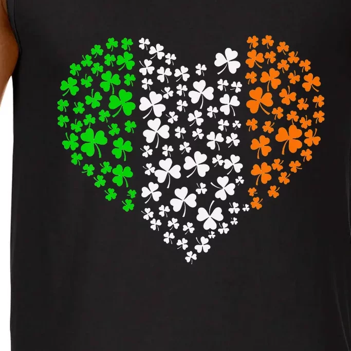 Irish Shamrocks Heart Toddler  St Patricks Day Comfort Colors® Tank Top