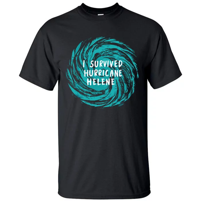 I Survived Hurricane Helene 2024 Florida Tall T-Shirt