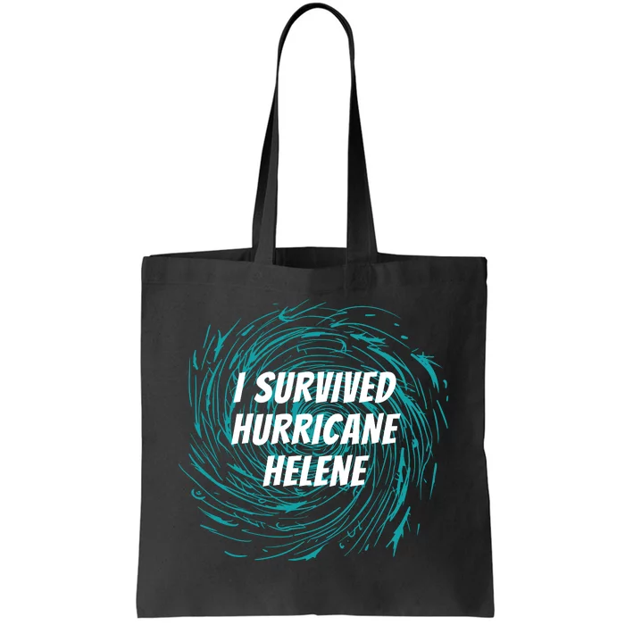 I Survived Hurricane Helene 2024 Florida Tote Bag