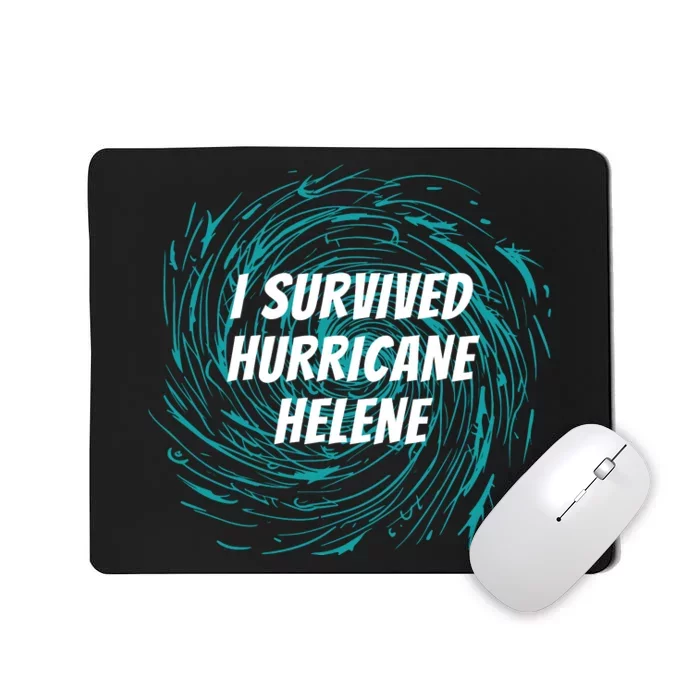 I Survived Hurricane Helene 2024 Florida Mousepad