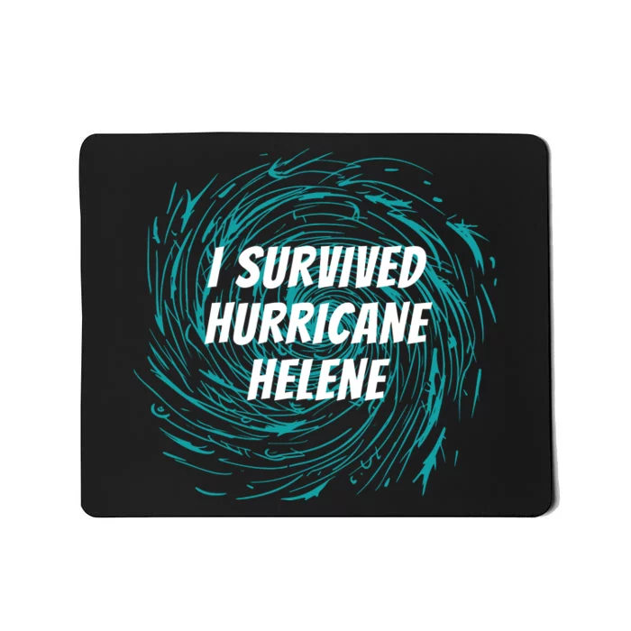 I Survived Hurricane Helene 2024 Florida Mousepad