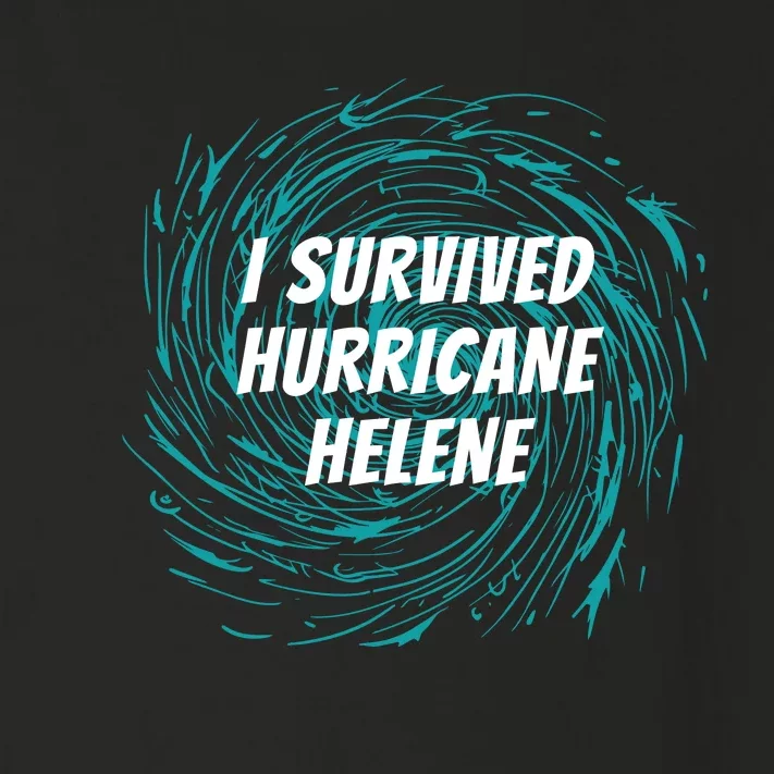 I Survived Hurricane Helene 2024 Florida Toddler Long Sleeve Shirt