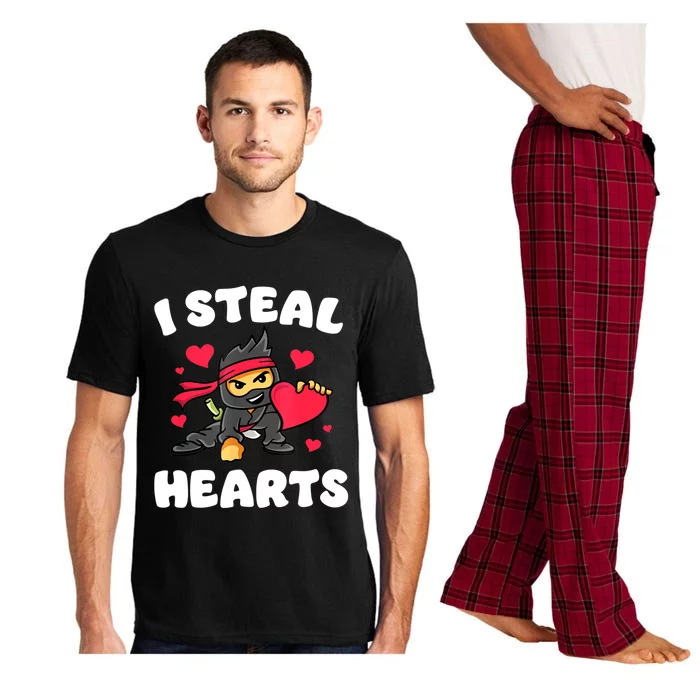 I Steal Hearts Ninja Valentines Day Pajama Set