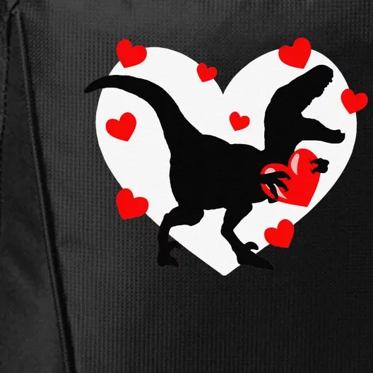 I Steal Hearts Loveasaurus Trex Dinosaur Fans City Backpack