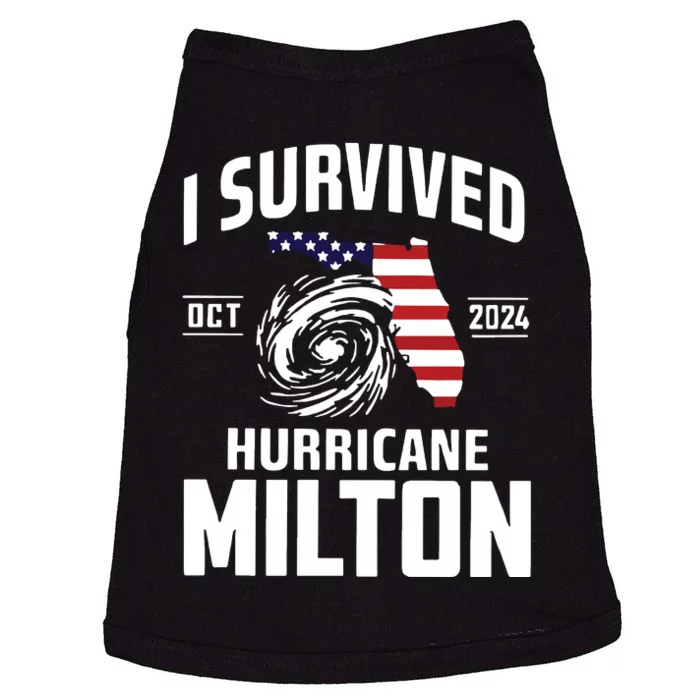 I Survived Hurricane Milton 2024 Hurricane Milton Survivor Doggie Tank