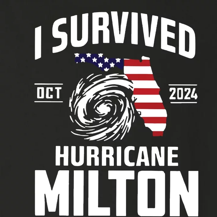 I Survived Hurricane Milton 2024 Hurricane Milton Survivor Toddler Long Sleeve Shirt