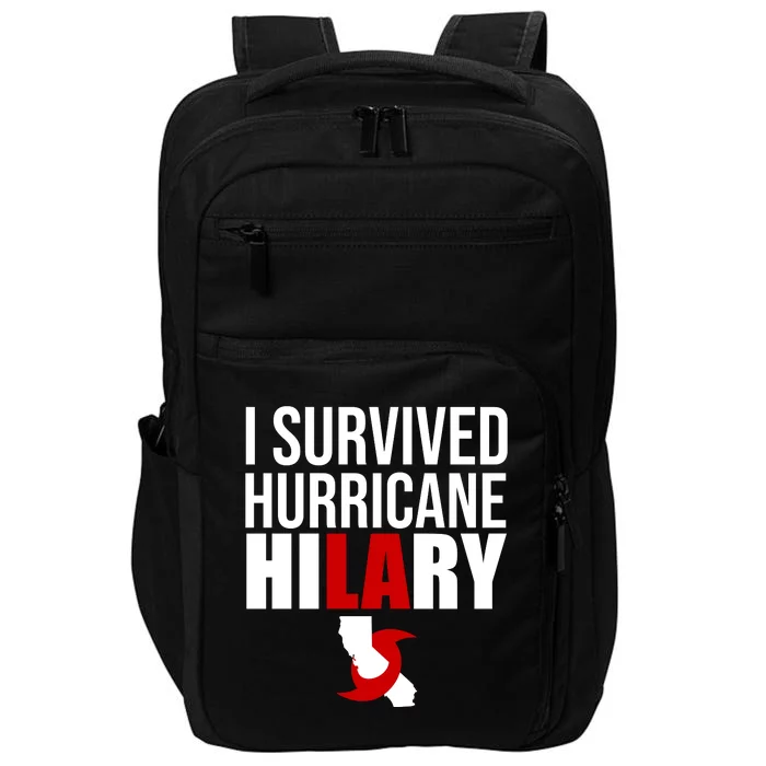 I Survived Hurricane Hilary California LA Impact Tech Backpack